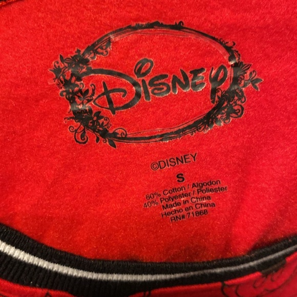 Disney Mickey Mouse Red & Black Sweatshirt & Joggers Set - Picture 5 of 10